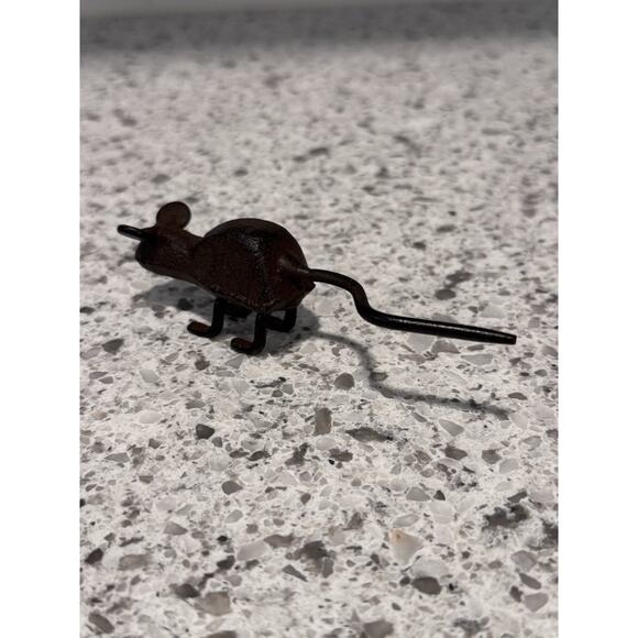 Vintage Cast Iron Mouse Figurine - - Picture 5 of 6